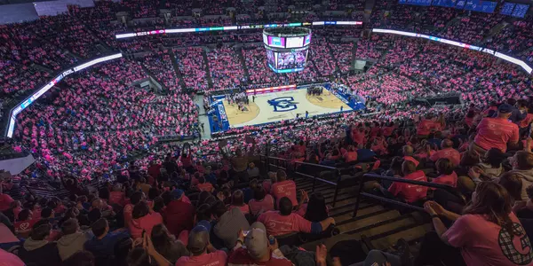 CenturyLink Center Omaha Pink Out crowd fans