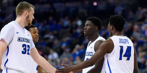 Toby Hegner, Khyri Thomas and Kaleb Joseph