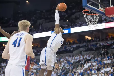 Foster soars for monster slam