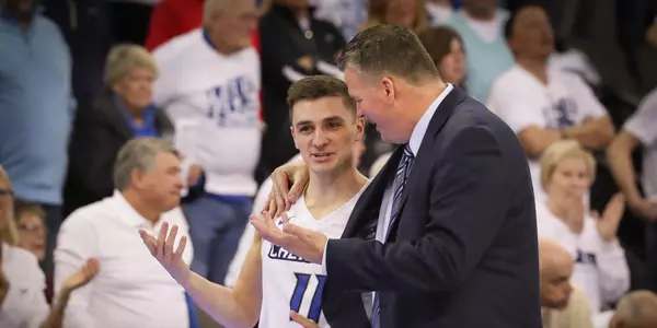 Tyler Clement and Greg McDermott