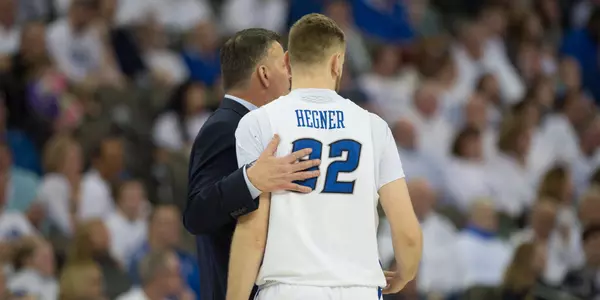 Toby Hegner and Greg McDermott