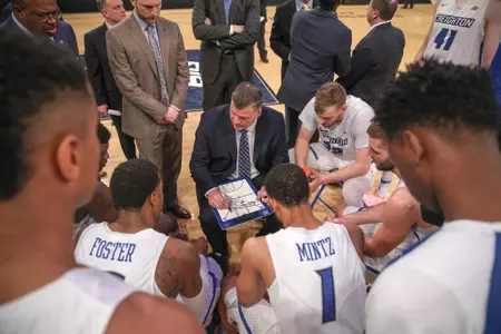 Greg McDermott mbbhuddle huddle