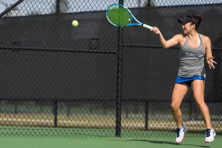 BIG EAST Conference Tournament at Cayce Tennis & Fitness Center, in Columbia on April 26, 2018. John A. Carlos II for the Big East