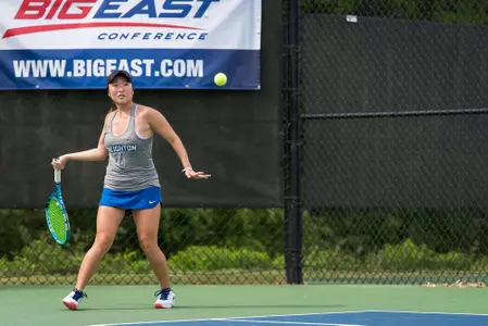 BIG EAST Conference Tournament at Cayce Tennis & Fitness Center, in Columbia on April 26, 2018. John A. Carlos II for the Big East