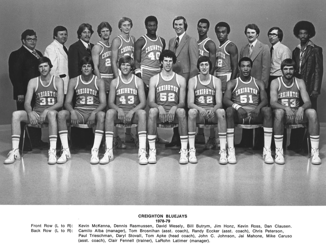 1978-79 Creighton MBB Team Photo