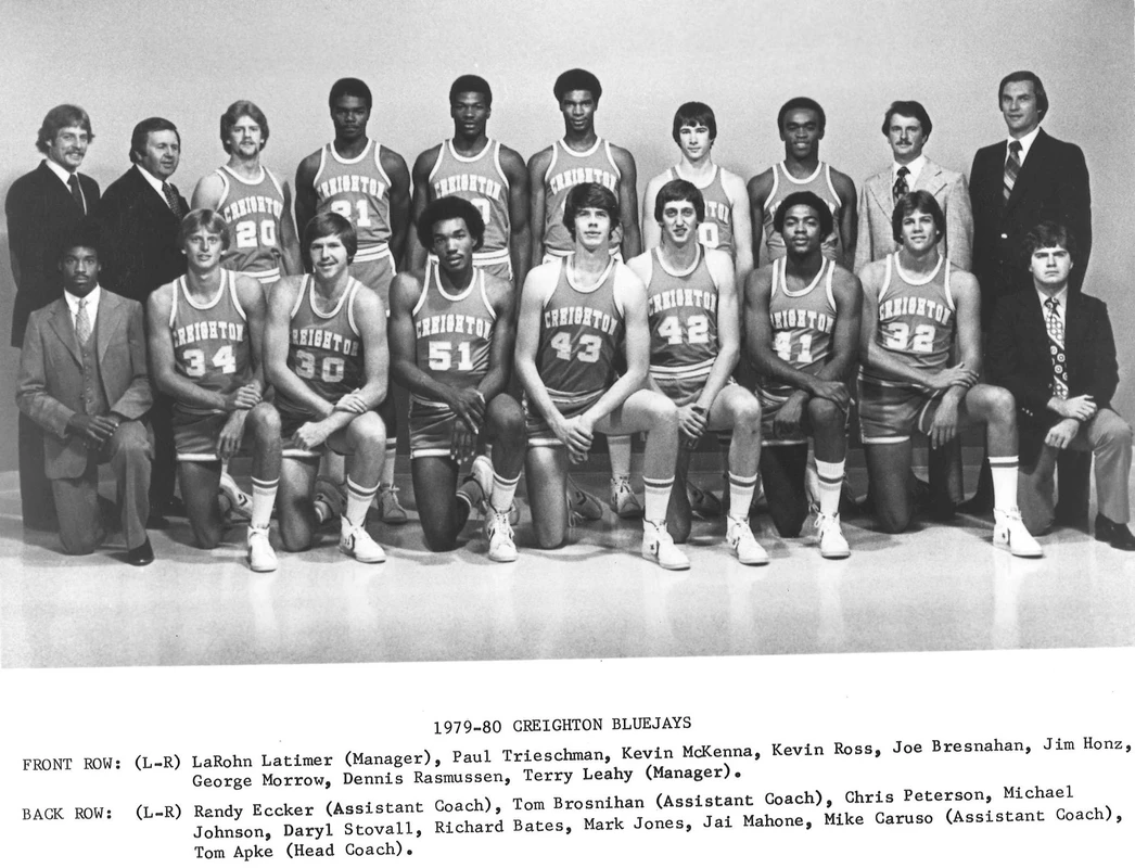 1979-80 Creighton MBB Team Photo