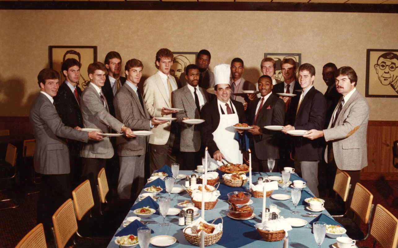1985-86 Creighton MBB Team Photo