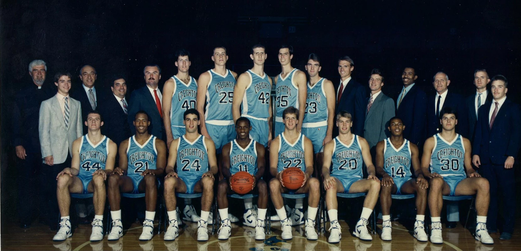 1987-88 Creighton MBB Team Photo