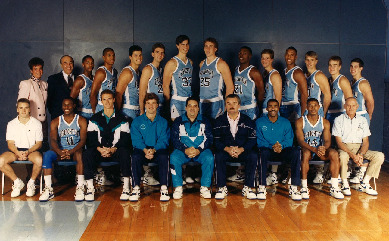 1988-89 Creighton MBB Team Photo