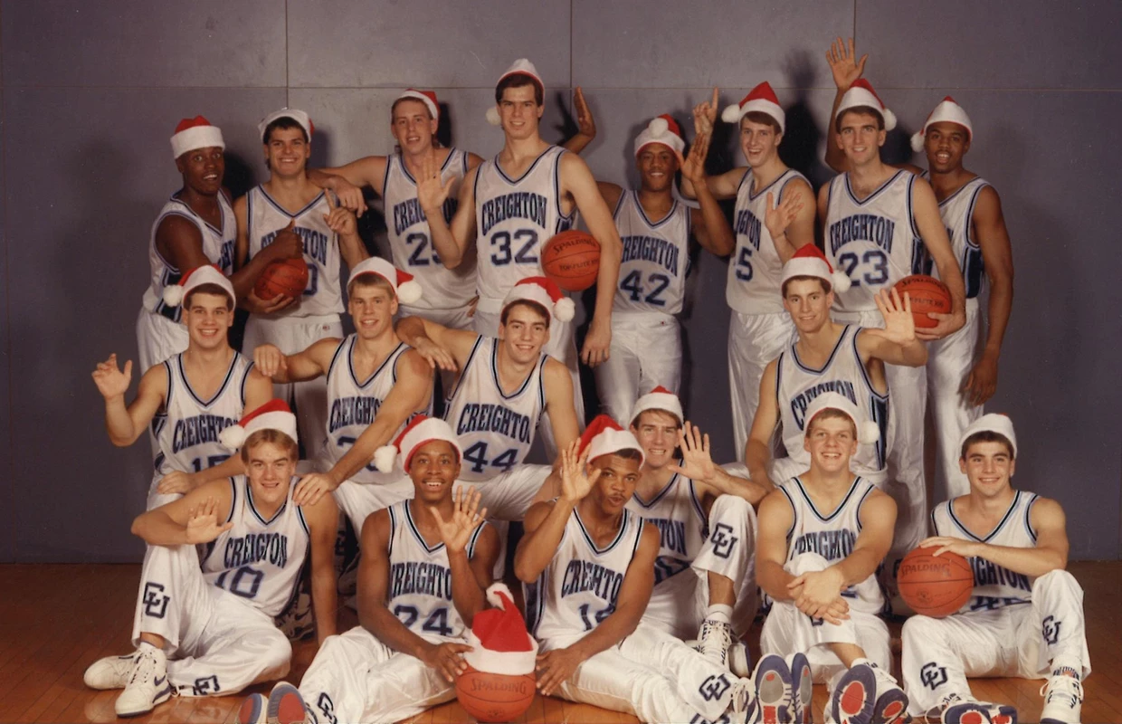 1989-90 Creighton MBB Team Photo