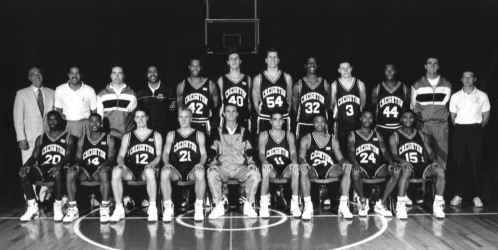 1991-92 Creighton MBB Team Photo