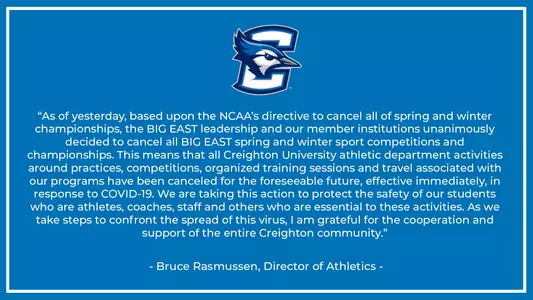 Creighton 2019-20 announcement