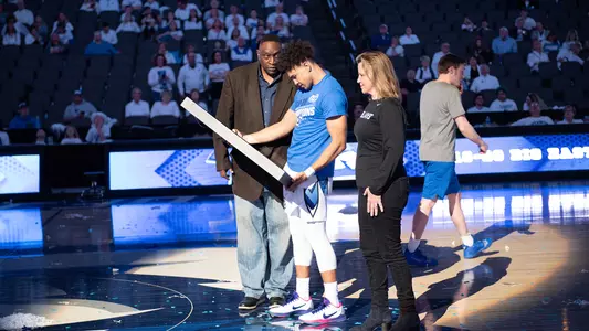 Jordan Scurry senior day