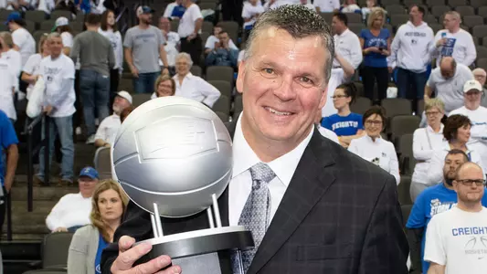 Greg McDermott BIG EAST trophy