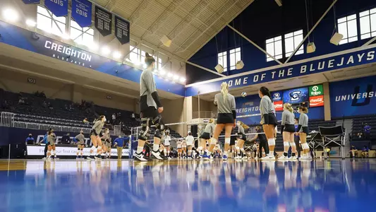 D.J. Sokol Arena court floor