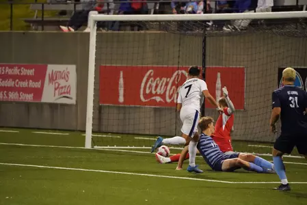 Daniel Espeleta scored his second goal of the season