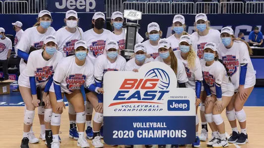 2020 BIG EAST Champion Volleyball Tournament trophy