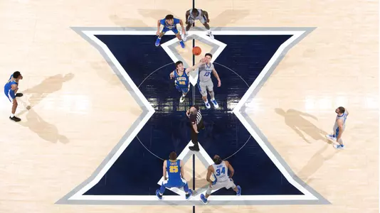 Christian Bishop jump ball
