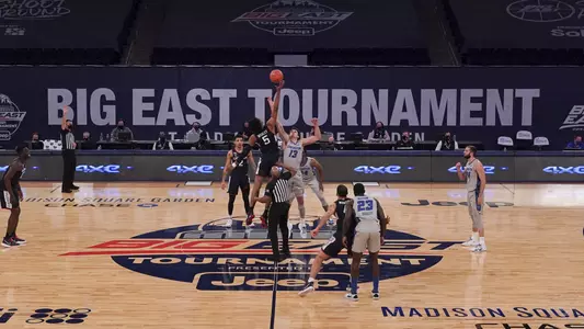 Christian Bishop jump ball