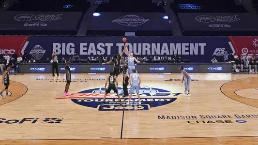 Christian Bishop jump ball Big East Tournament Madison Square Garden