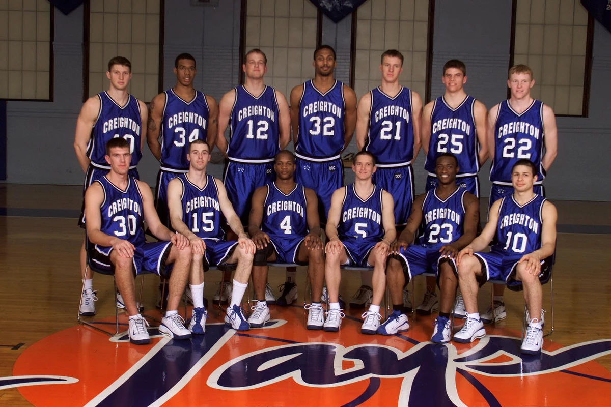 2000-01 Creighton MBB Team Photo