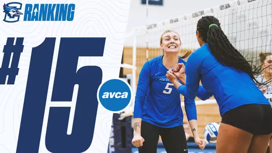 Creighton VB ranked 15th graphic