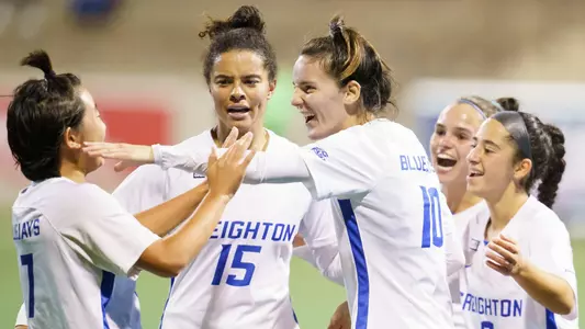 Women's Soccer Celebration