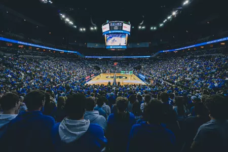 Fans crowd CHI Health Center Omaha