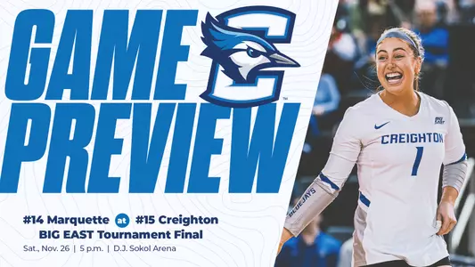 Creighton vs. Marquette graphic