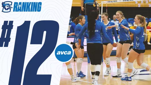 Creighton VB ranked 12th