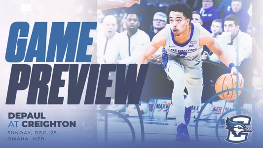 Creighton DePaul graphic