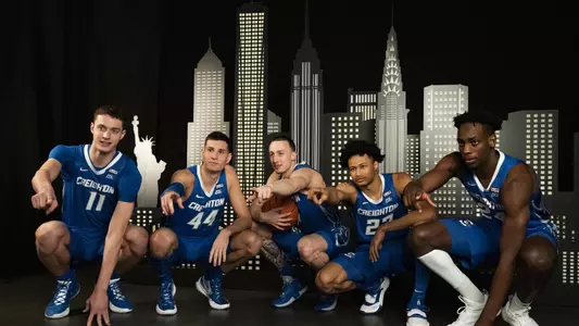 Creighton in NYC skyline