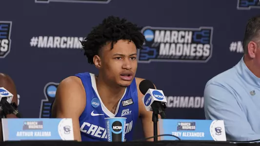 Trey Alexander press conference media interview