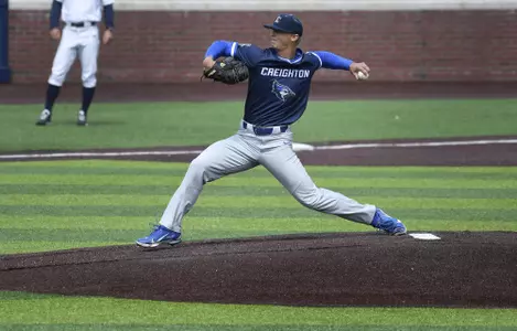 Creighton University baseball vs UConn at Elliot Ballpark, Sunday, May 8, 2022, in Storrs, Conn. (Jessica Hill/Creighton University Athletics)