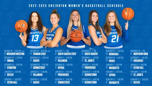 WBB Schedule 2022-23