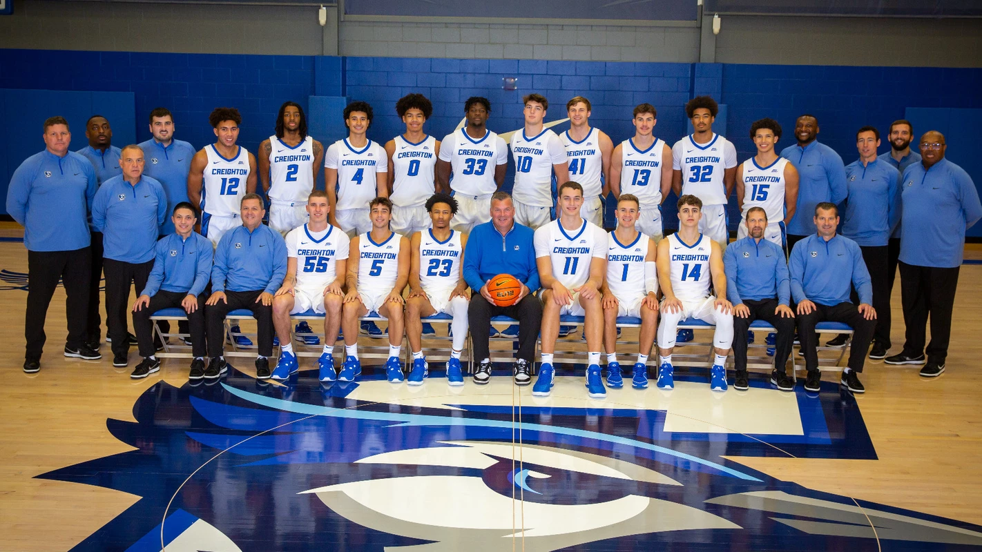 2023-24 Creighton Men's Basketball Team Photo