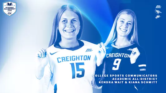 Kendra & Kiana Academic All-District graphic