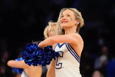 NEW YORK, NY - MARCH 9: during the first round of the Big East Conference Tournament at Madison Square Garden on March, 9, 2023 in New York City. (Photo by Porter Binks).