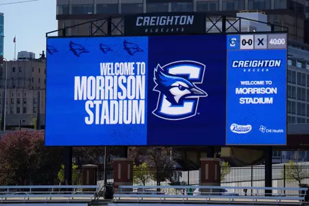 new Morrison Stadium scoreboard