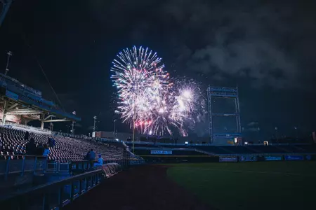 Fireworks at Charles Schwab Field Omaha