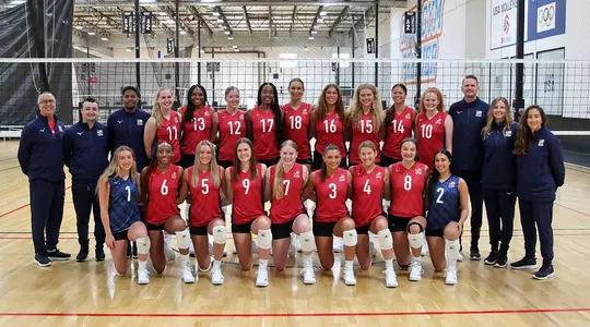 USA Volleyball 2023 Pan American Cup team photo