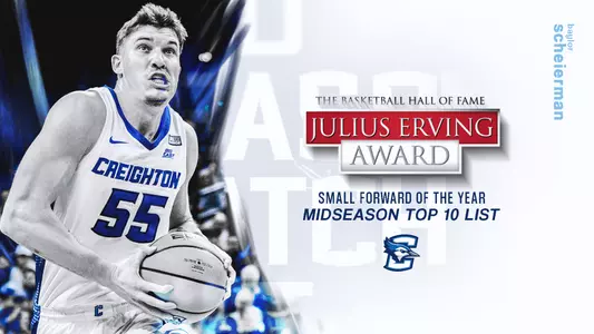Baylor Scheierman Erving Award Top 10 list