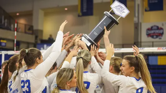 2023 BIG EAST Volleyball Tournament trophy