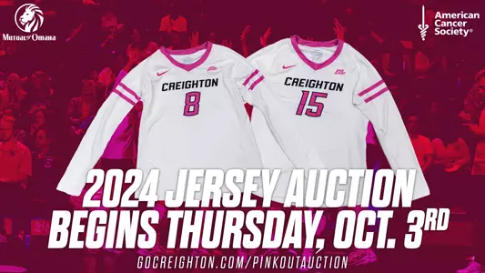Volleyball Pink Out Auction Graphic