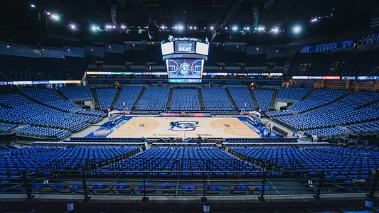 CHI Health Center Omaha Blue Out with Abide towels