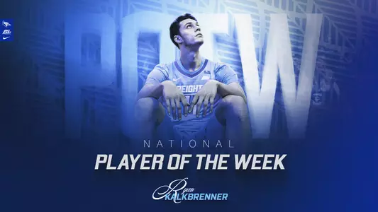 Ryan Kalkbrenner - National Player of the Week