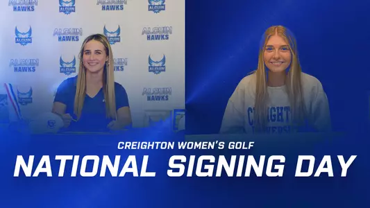 Women's golf Madison Murnan and Adysn Sch