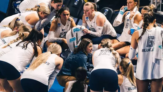 Creighton Team Huddle