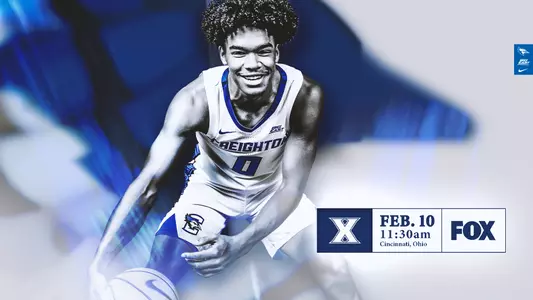 Creighton MBB at Xavier graphic