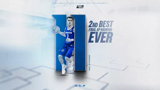 Creighton ranked 11th